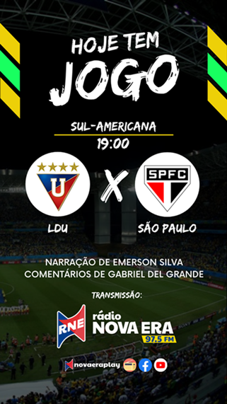 SÃO PAULO x LDU  COPA SUL-AMERICANA 2023 