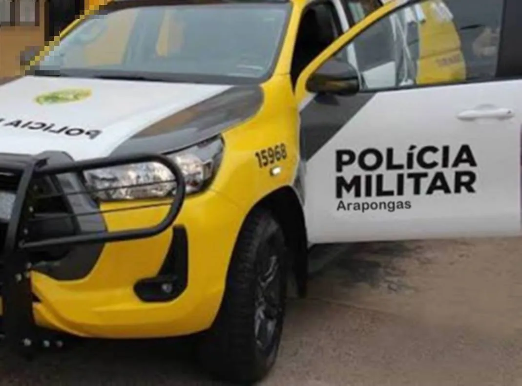 Discussão entre casal termina em agressão e faca em Arapongas