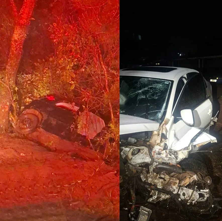 Colisão frontal deixa dois mortos em Santa Maria do Oeste