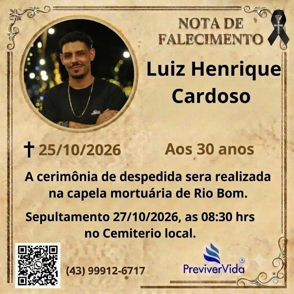 Motociclista morre após queda em Rio Bom