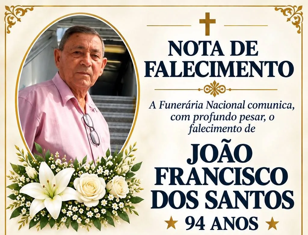 Morre João Francisco dos Santos em Lidianópolis aos 94 anos