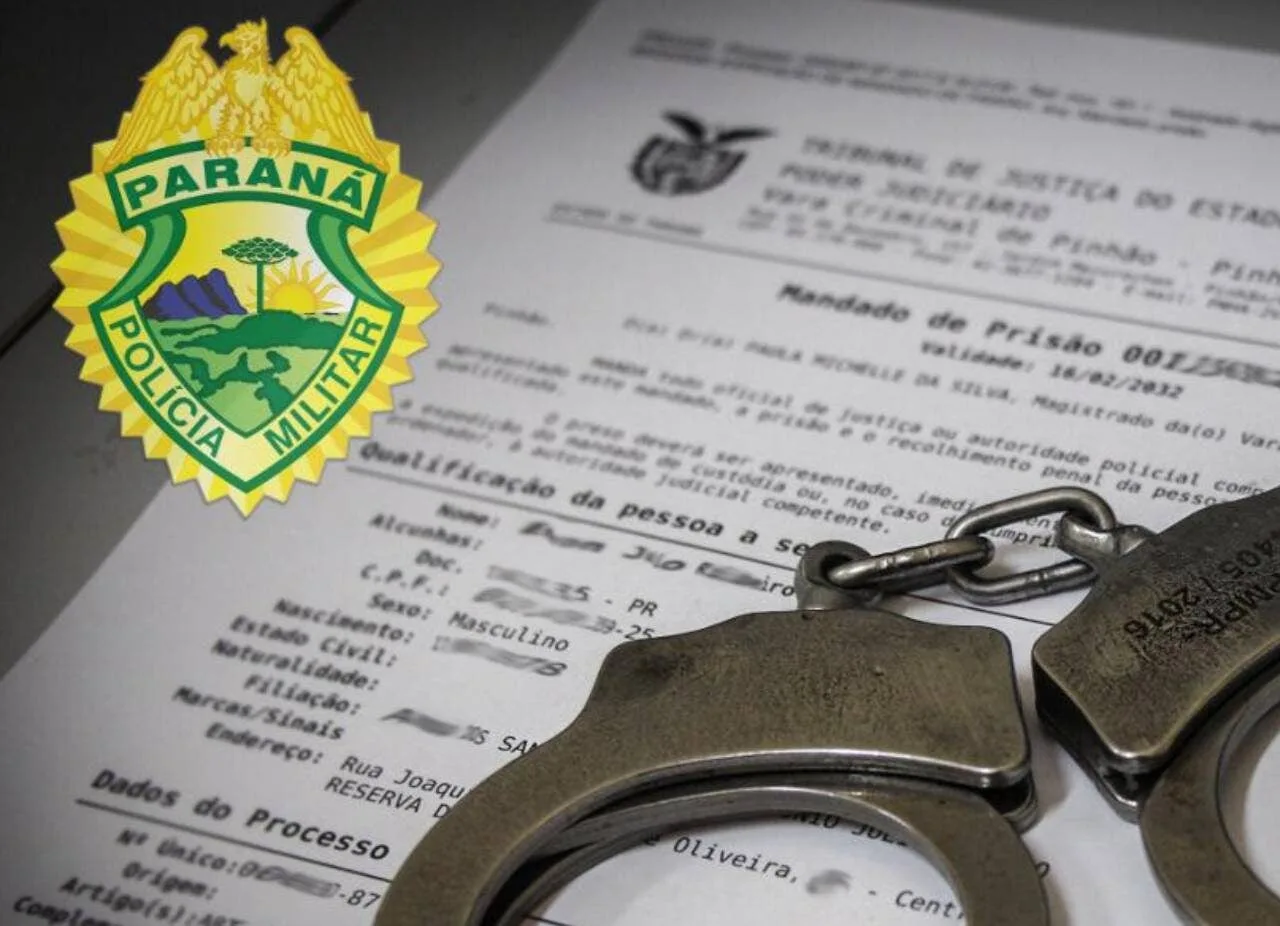 Polícia Militar cumpre mandado de prisão em Ariranha do Ivaí