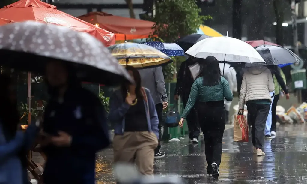 Chuvas intensas atingem Sudeste e Centro-Oeste nesta sexta