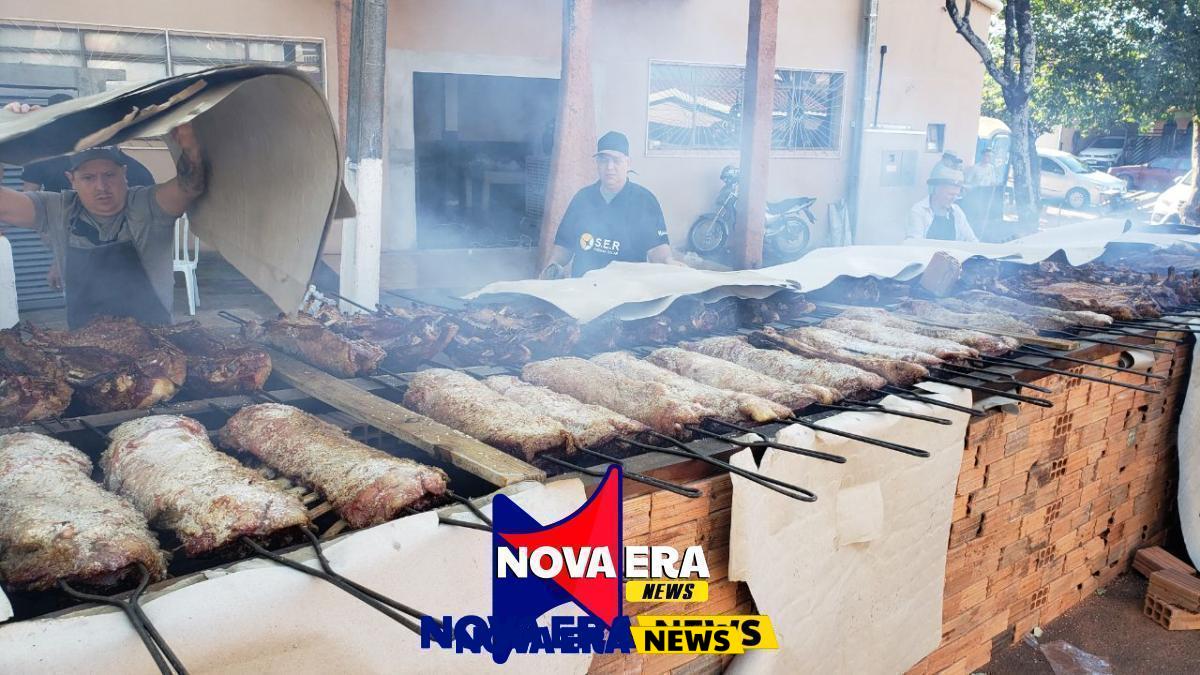 Trilhão em Kaloré reúne várias pessoas