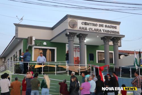 Reinauguração do Centro de Saúde em Rio Branco do Ivaí