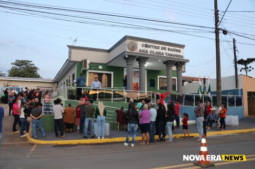 Reinauguração do Centro de Saúde em Rio Branco do Ivaí