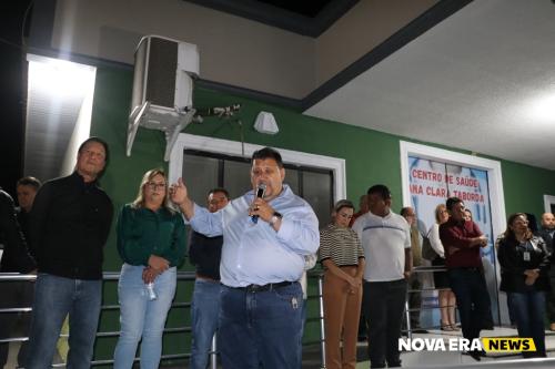 Reinauguração do Centro de Saúde em Rio Branco do Ivaí