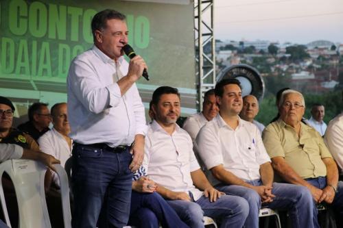 Inauguração do contorno de Jandaia do Sul