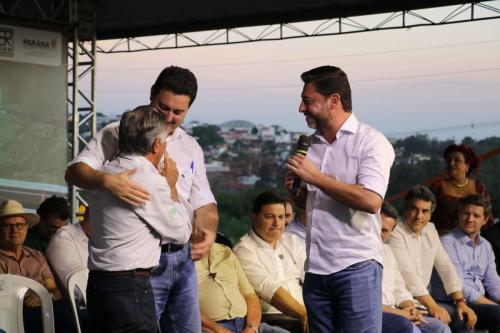 Inauguração do contorno de Jandaia do Sul