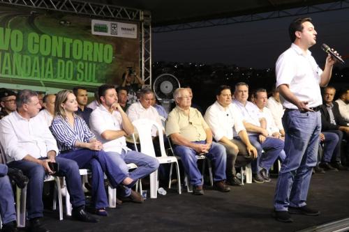 Inauguração do contorno de Jandaia do Sul