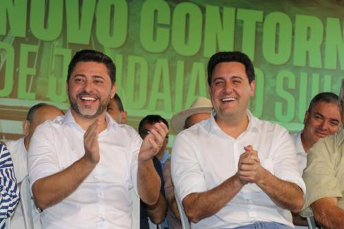 Inauguração do contorno de Jandaia do Sul