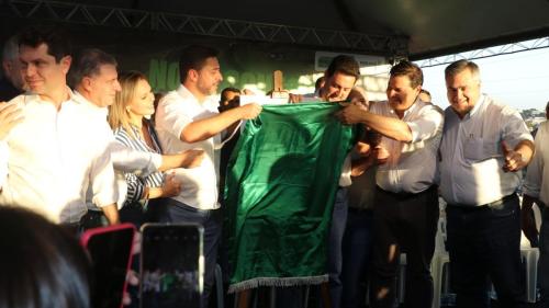 Inauguração do contorno de Jandaia do Sul