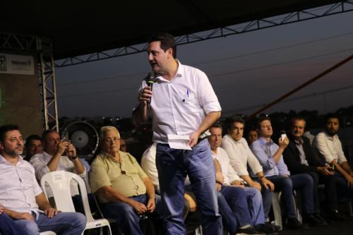 Inauguração do contorno de Jandaia do Sul