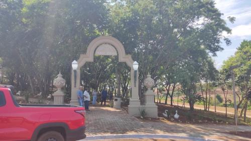 Prefeito Reinaldo Grola inaugura três obras em Lunardelli