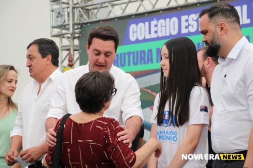 Inauguração do Colégio Vilson de Miranda