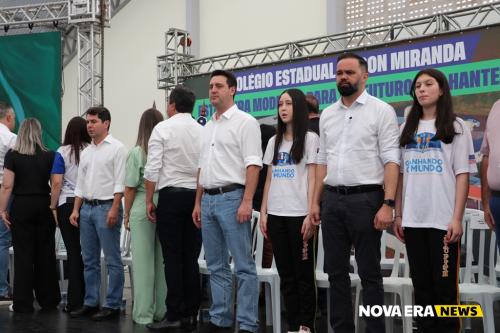 Inauguração do Colégio Vilson de Miranda