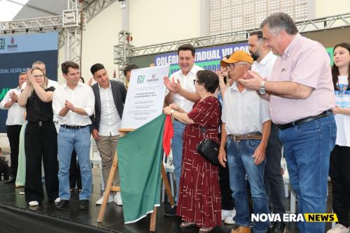 Inauguração do Colégio Vilson de Miranda