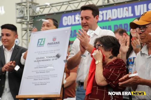 Inauguração do Colégio Vilson de Miranda