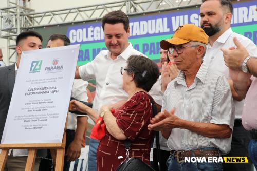 Inauguração do Colégio Vilson de Miranda